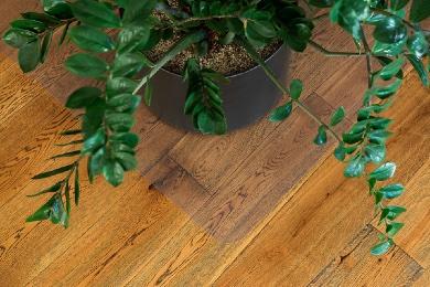 Floorguard Flach (ohne Noppen) auf Parket