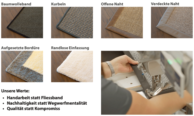 TerrArte: Macharten der Einfassungen